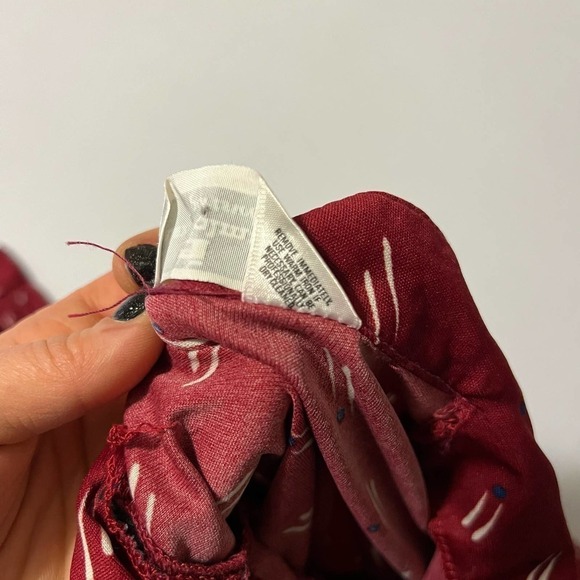 𝅺VINTAGE Alex Colman red button down M - Picture 8 of 11